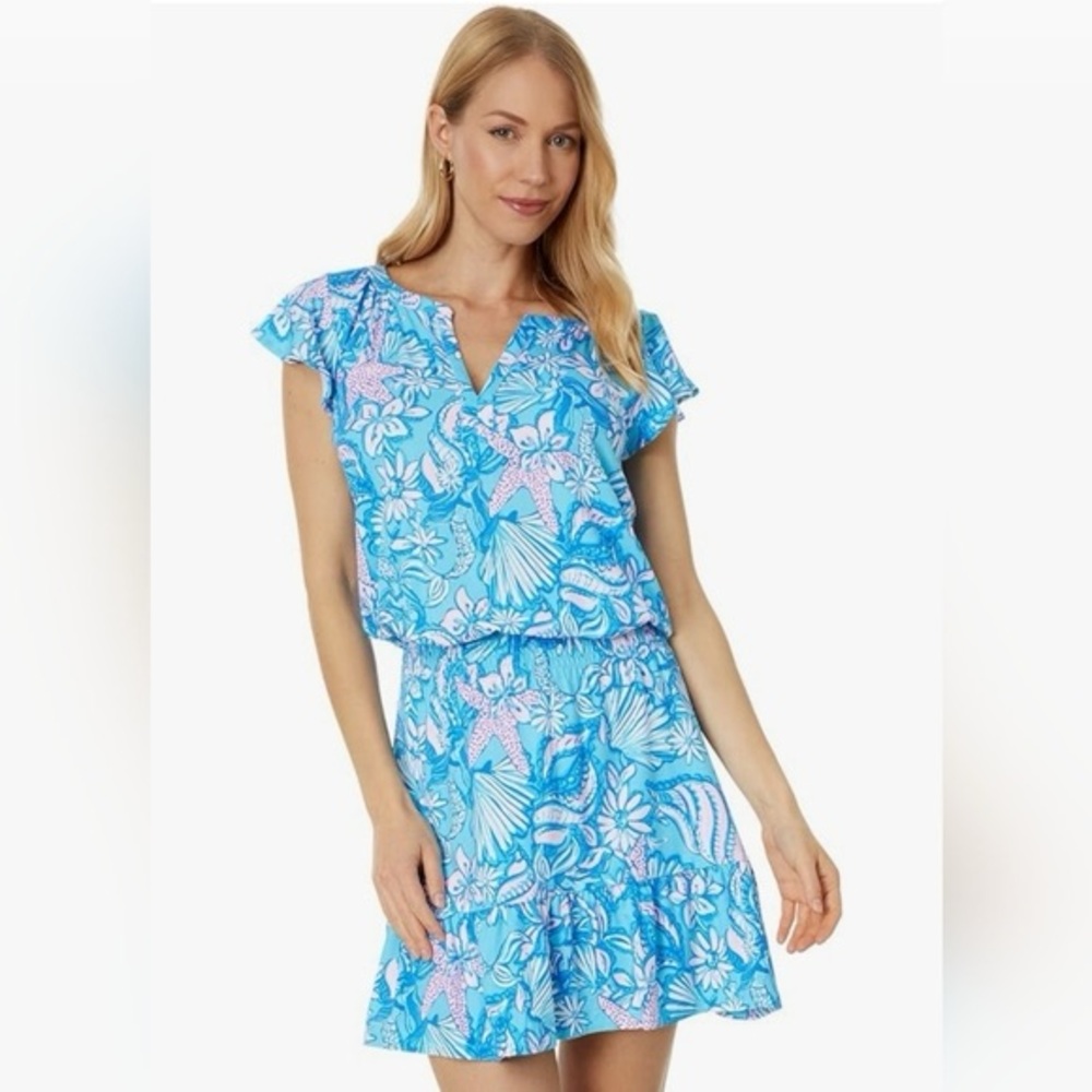 Lilly Pulitzer Ravi short sleeved romper